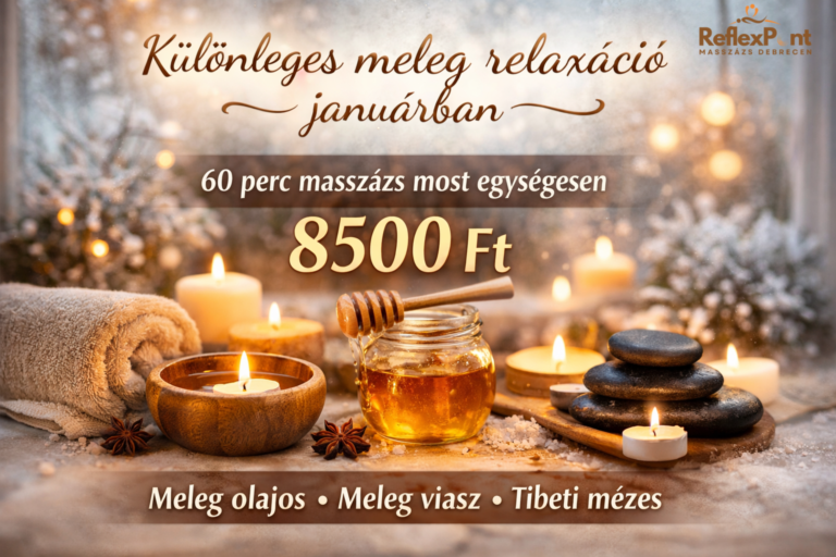 Januári meleg masszázs akció